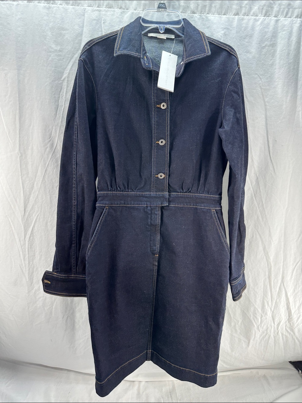 Nwt Stella McCartney Blue Jean Denim Women’s Dress Sz 44/10
